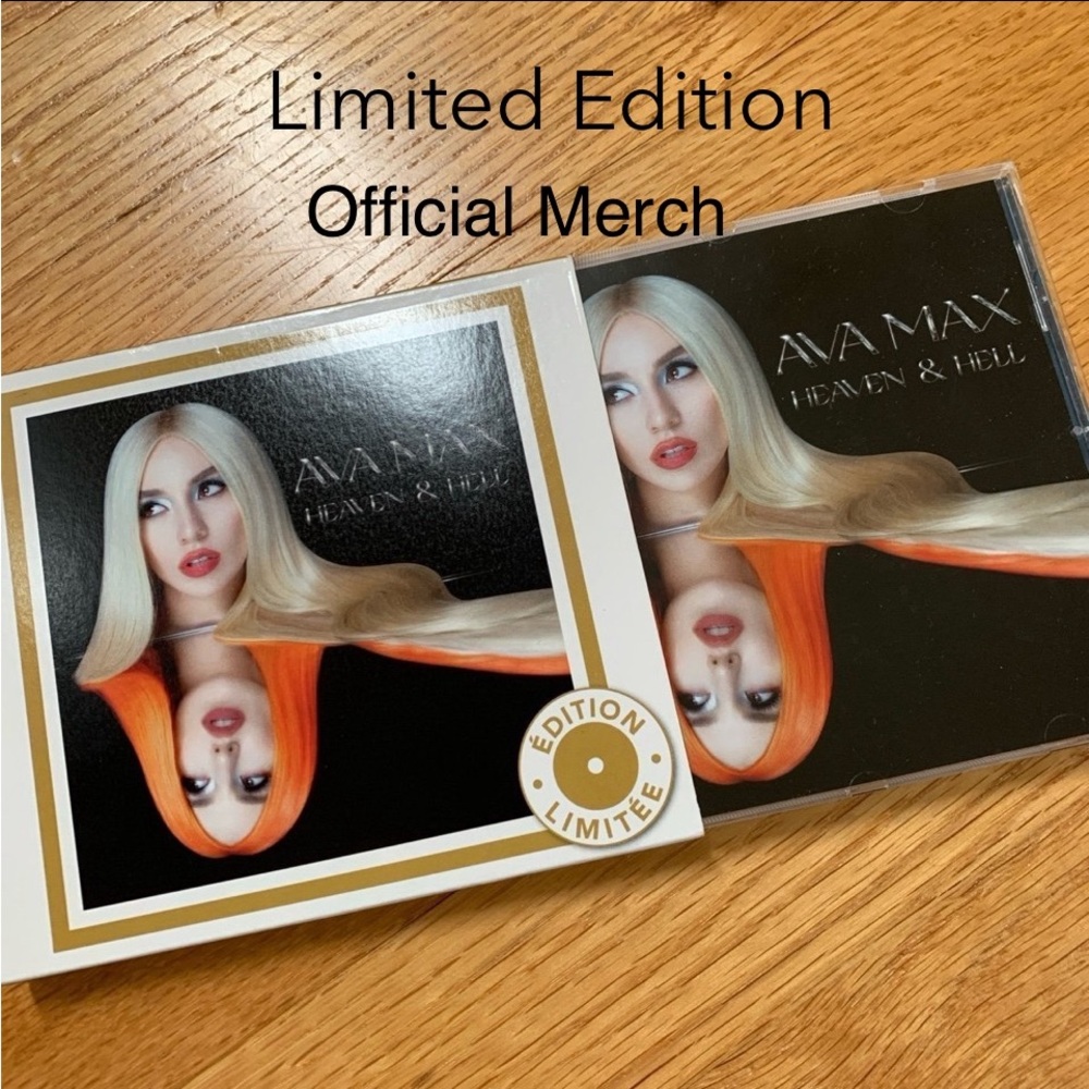 🖤Ava Max Limited Edition Heaven & Hell Slipcase CD.
